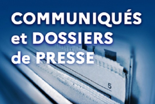 communiqués et dossiers de presse