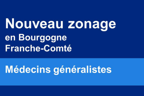 Nouveau zonage médecins généralistes en Bourgogne-Franche-Comté, septembre 2019